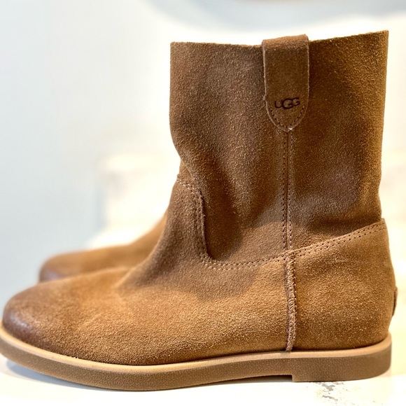 NWOT UGG Josefene Suede Boots Women’s Size 6 Color Chestnut - Picture 6 of 16